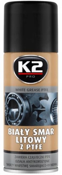 

K2 Biały Smar Litowy Z Teflonem Ptfe 400 ml