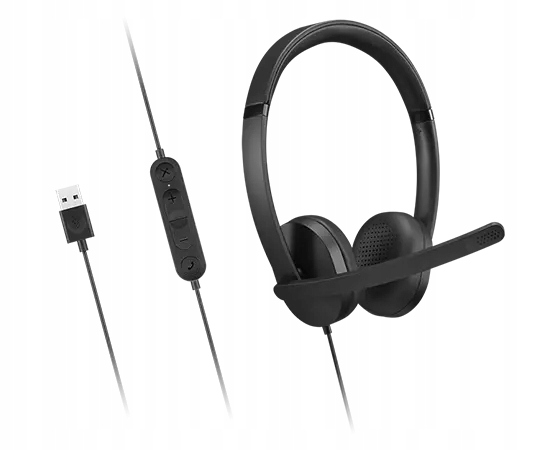 Lenovo vezetékes Usb-a sztereó fejhallgató Gen 2