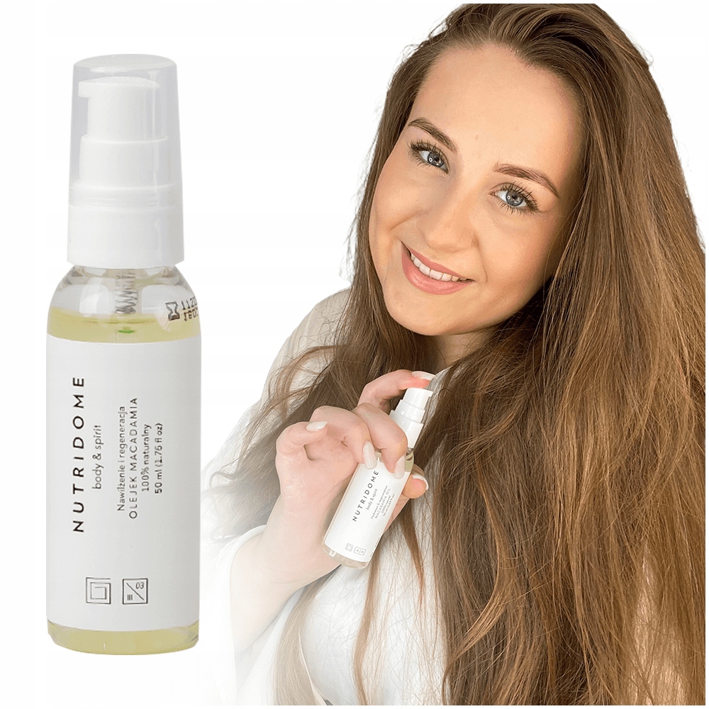 

Nutridome Olejek makadamia do włosów 50 ml