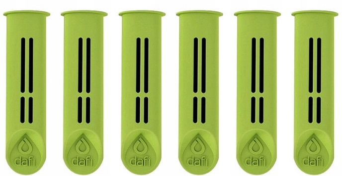

6 filtrów do butelki Dafi Soft i Solid zielony