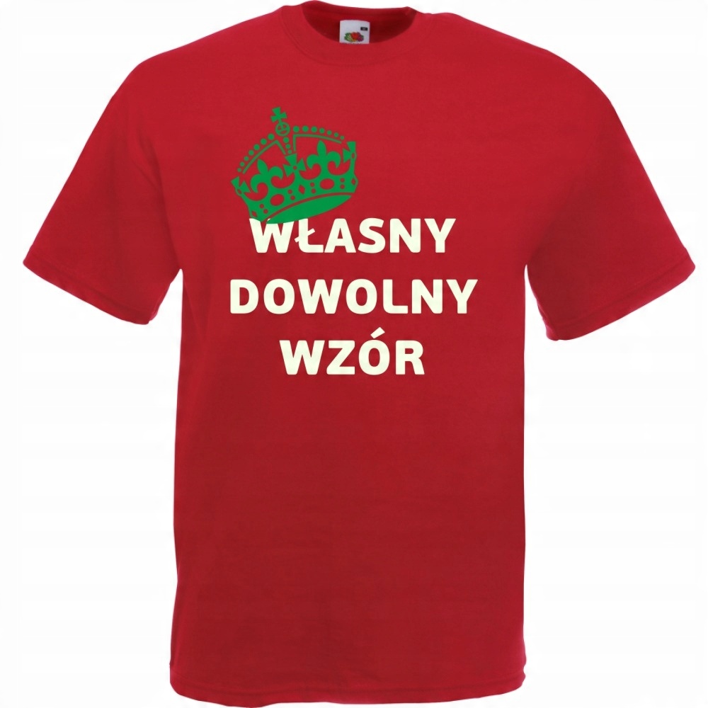 

Koszulka Z Własnym Nadrukiem Zdjęcie Napis M
