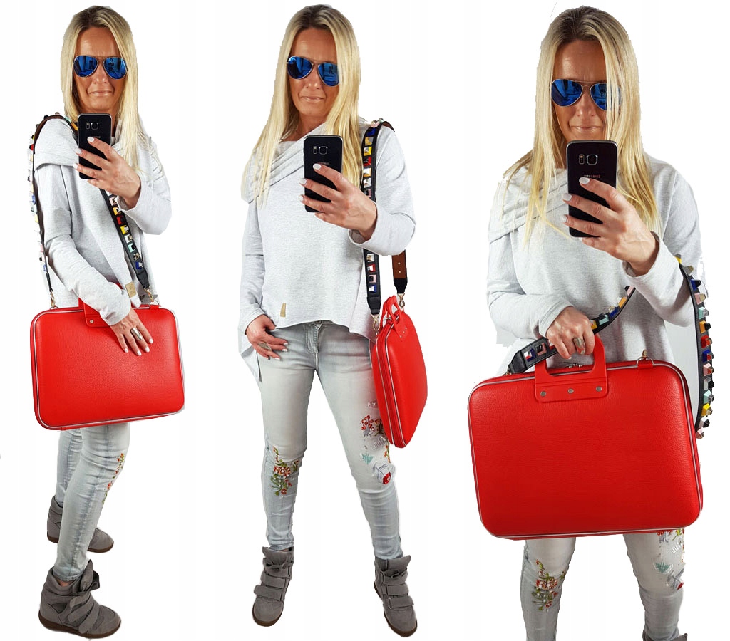 AKTÓWKA TORBA NA LAPTOPA PASEK 3D AZTECKI 13 14 15