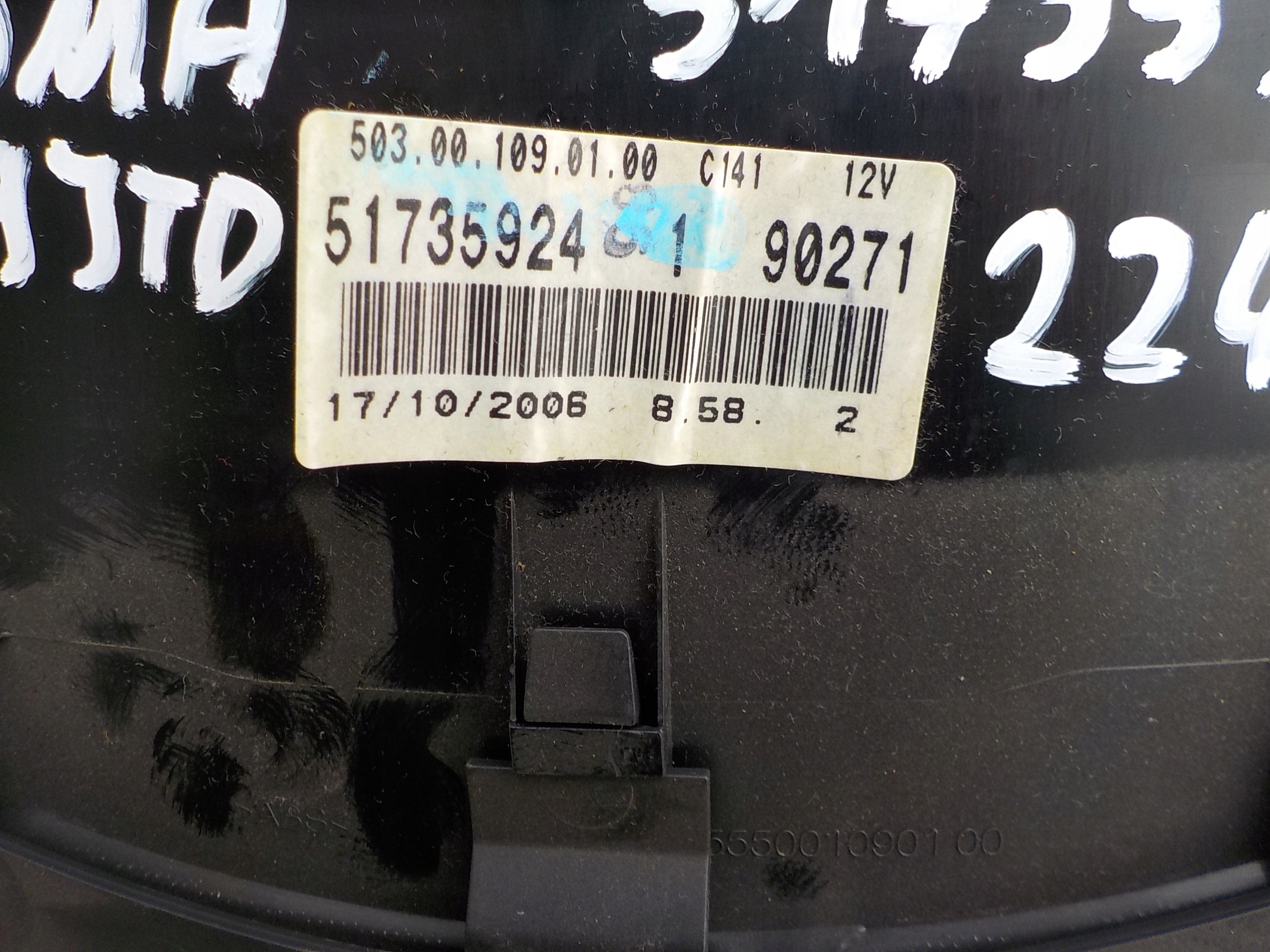 dials fiat croma II 1,9 jtd 51735924