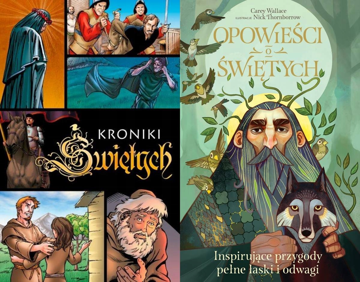 

Opowieści o świętych Kroniki świętych. Komiks
