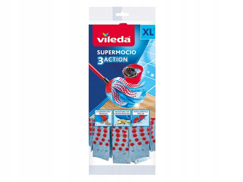 

Wkład do mopa Vileda 3Action Velour XL