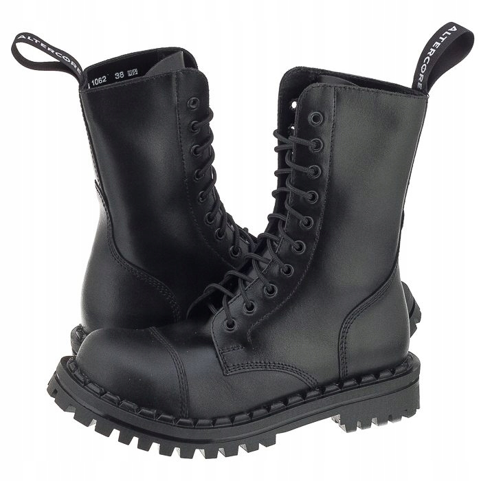 

Buty Glany Altercore 351 Długie Czarne Skórzane