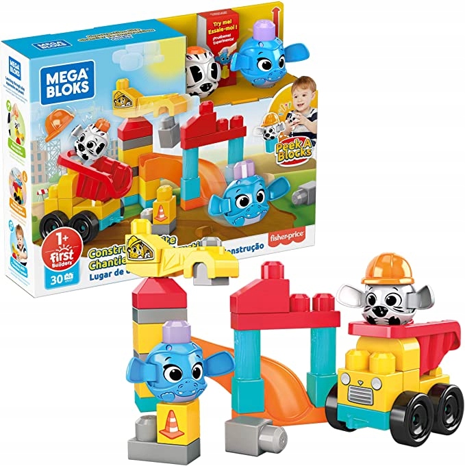 

Mega Bloks Klocki „a kuku” Plac budowy GRV37