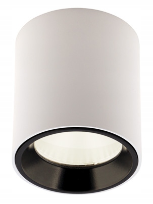 Maxlight Led stropní spot 7W Kulatý Bílý Moderní Tub IP20