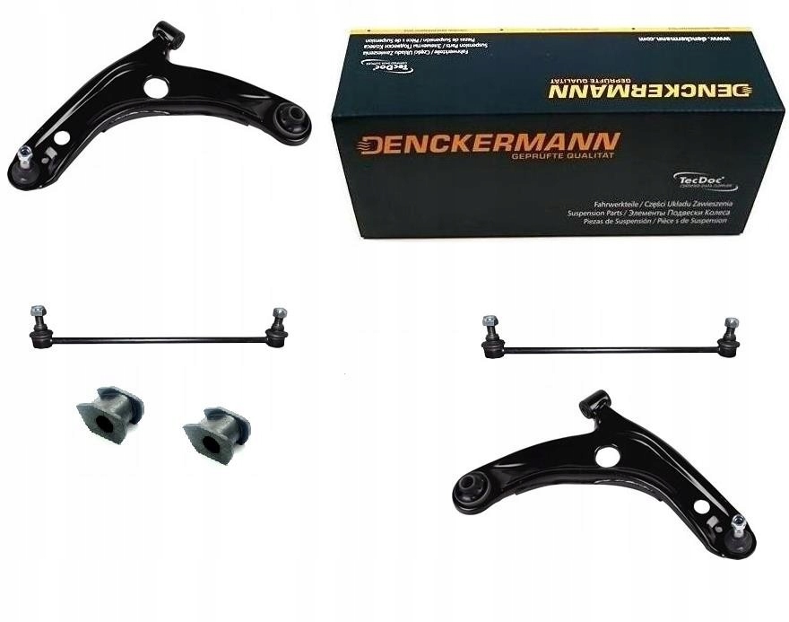 Ramena Gumové Spojky Toyota Yaris II 2005- Yaris III 2010- Přední Sada