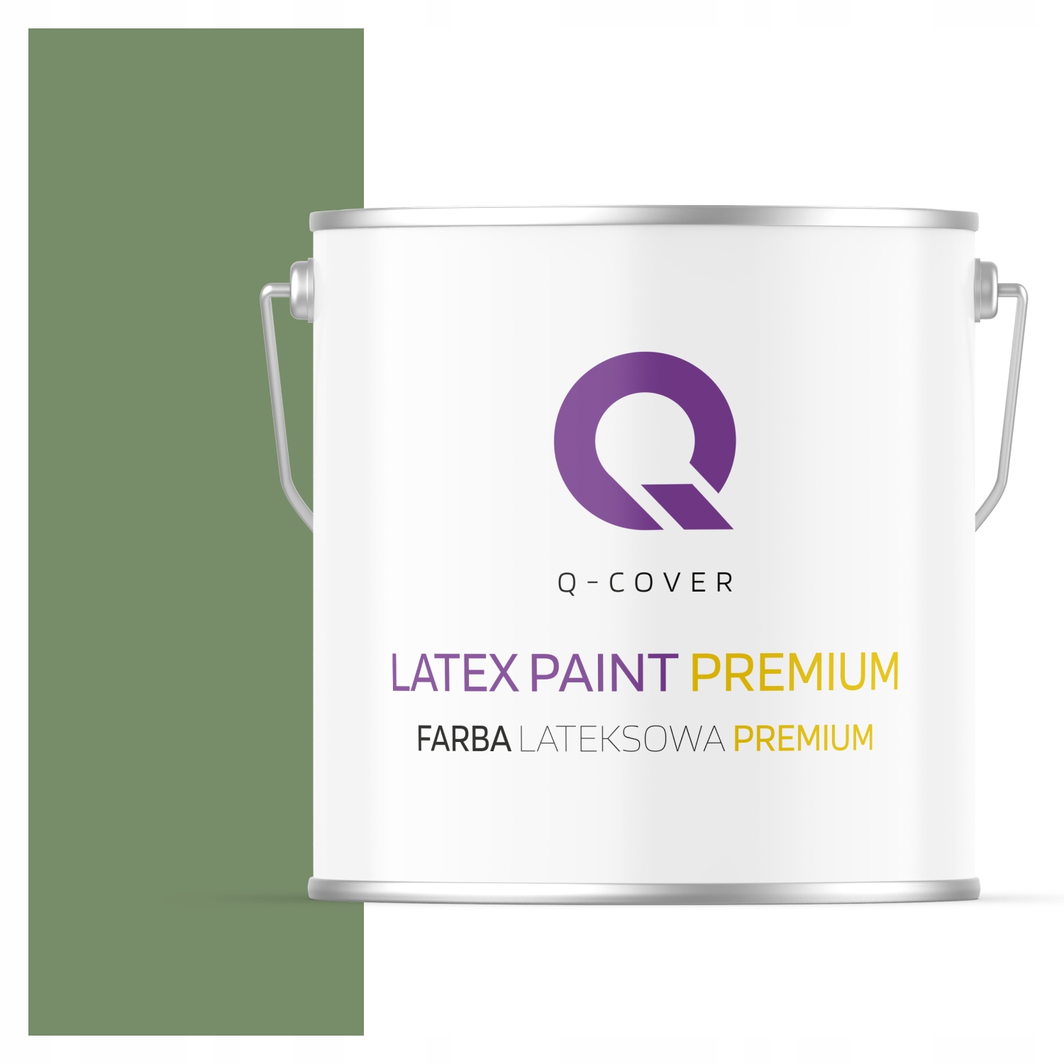 Umývateľná Škvrnovzdorná Farba Na Stenu Zelená Tmavá H2123 Mat 5 L