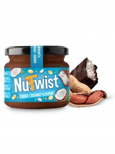 Levně 5x Nutura Ořechový krém Nutwist Choco-Coconut 250 g
