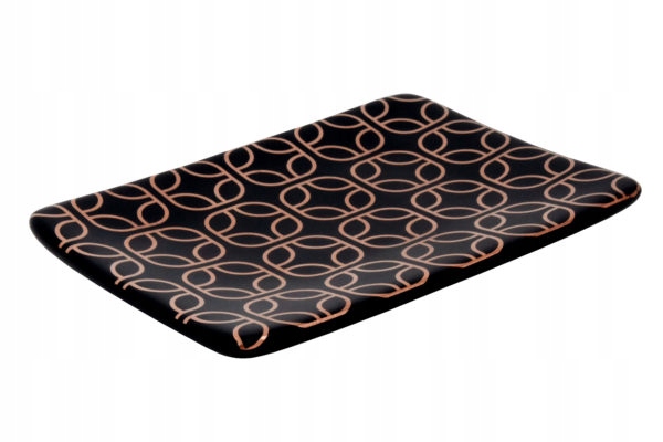 MYDELNICZKA CZARNO-ZŁOTA GLOSSY BISK 07970