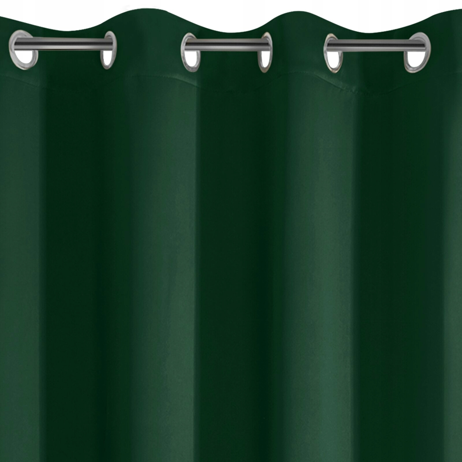 ZASŁONA GOTOWA D91 PARISA NA TAŚMIE 140X270 CM ZIELONY