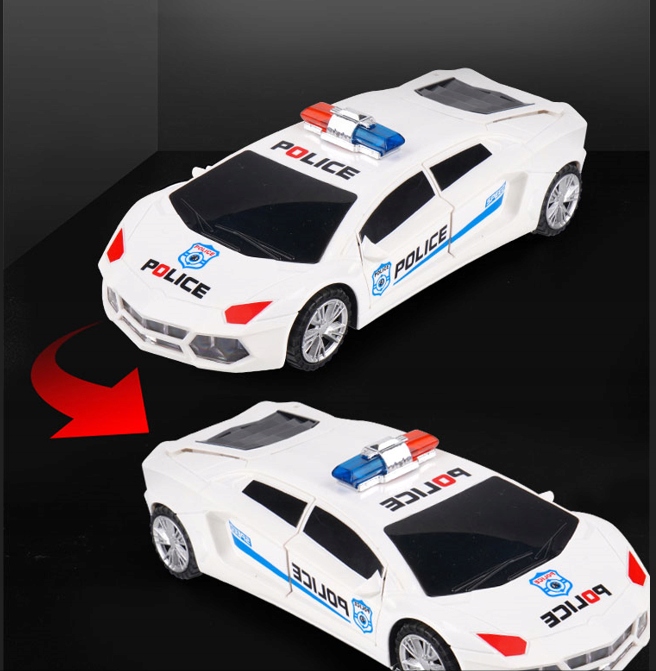 SAMOCHÓD ELEKTRYCZNY ŚWIECĄCY GRAJĄCY OBROTOWY LED Płeć chłopcy