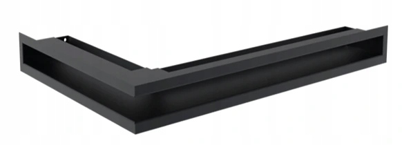 Nordflam krbová mřížka Aero levá 58x38x9cm černá