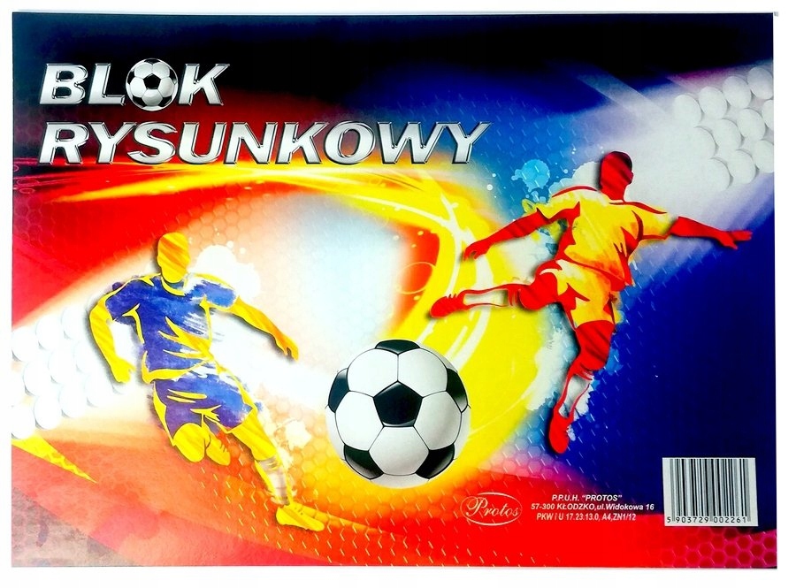 

Blok rysunkowy A4 Biały Protos 7617