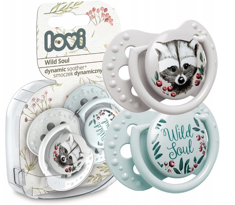 SMOCZEK SILIKONOWY DYNAMICZNY LOVI 0-2 M 2 SZT. WILD SOUL BOY 22/881BOY