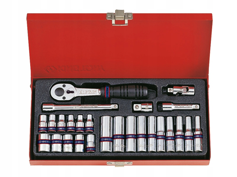 Komplet Nadstavcov 1/4 6-HRANNÉ 26 Kusov 4-13MM S Príslušenstvom