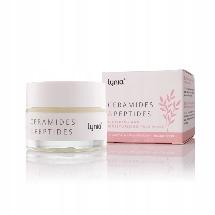 Lynia Maska s ceramidy a peptidy 50 ml