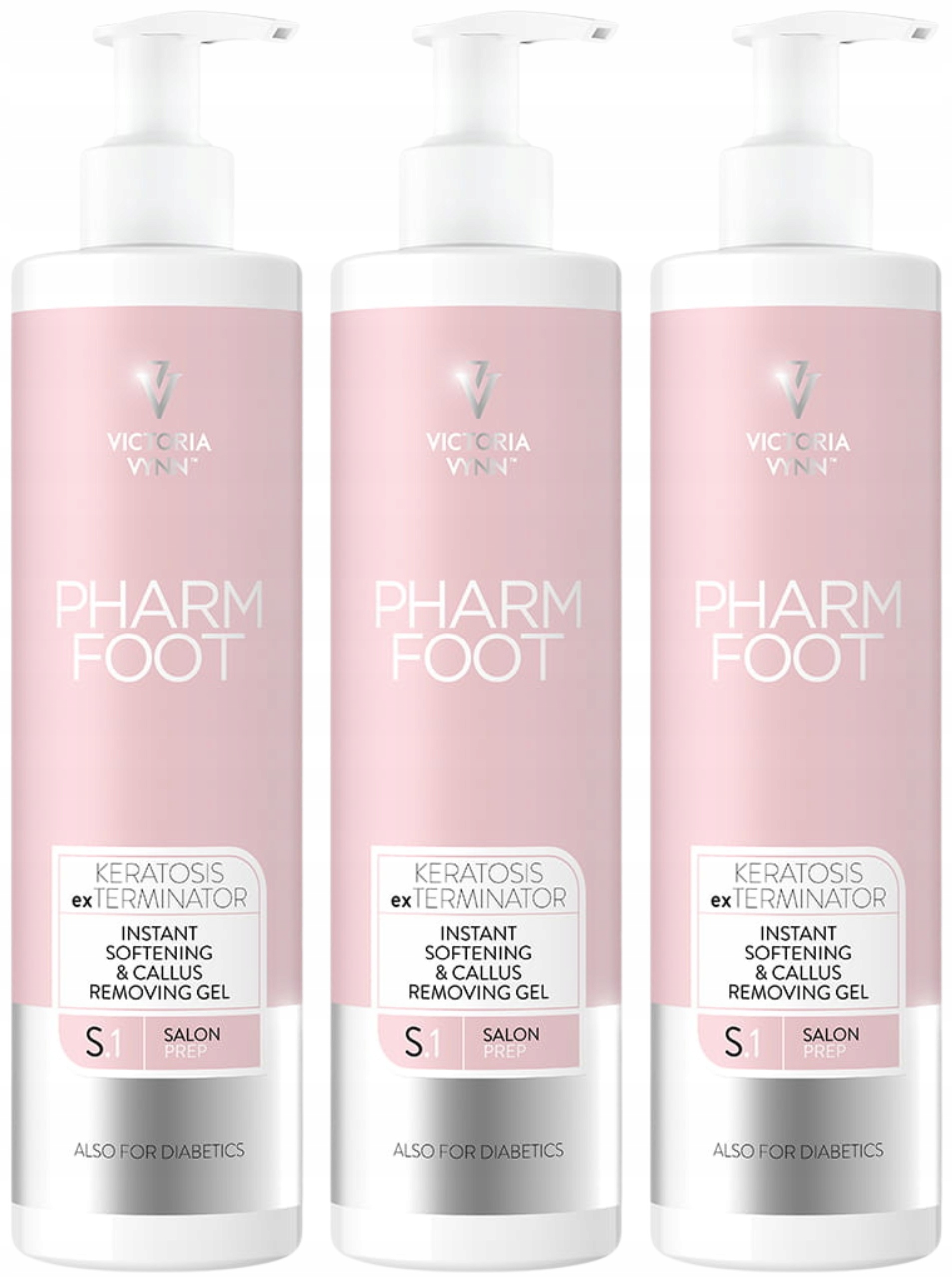 3 x Pharm Foot Gel Hluboce změkčující pokožku 300 ml Vyhlazení Regenerace