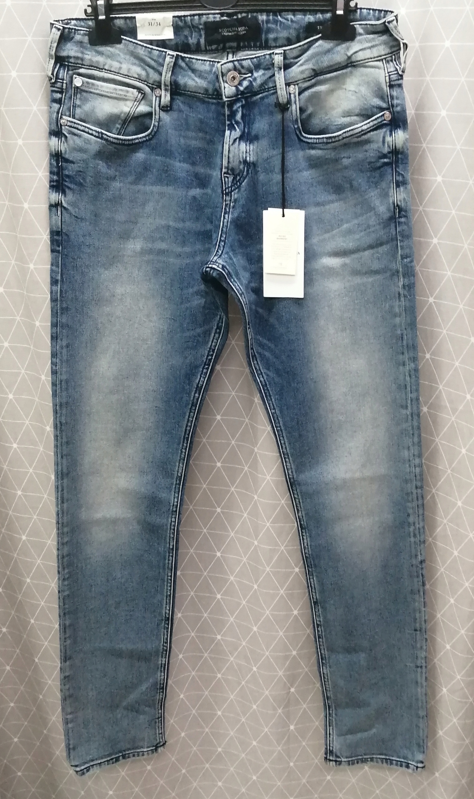 Spodnie męskie jeansy Scotch&soda blue 31/34