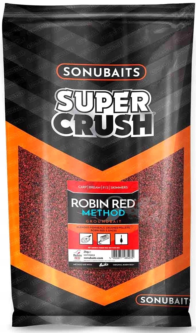 Zanęta Sonubaits metoda spławikowa i gruntowa 2 kg Robin Red Method Mix