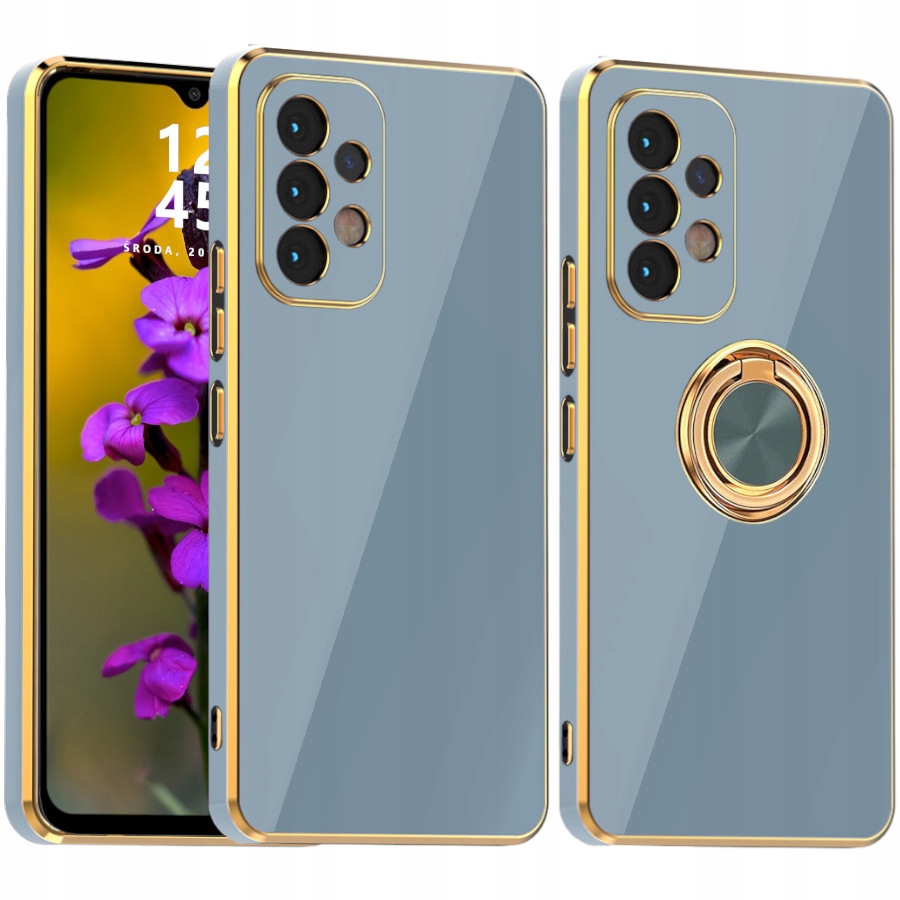 

Etui do Samsung A32 4G Glamour Ring Szkło