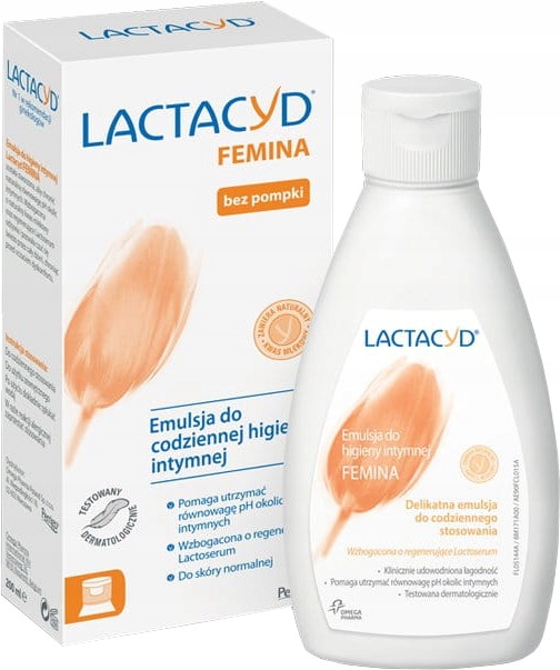 

Lactacyd Femina Emulsja Do Higieny Intymnej 200 ml