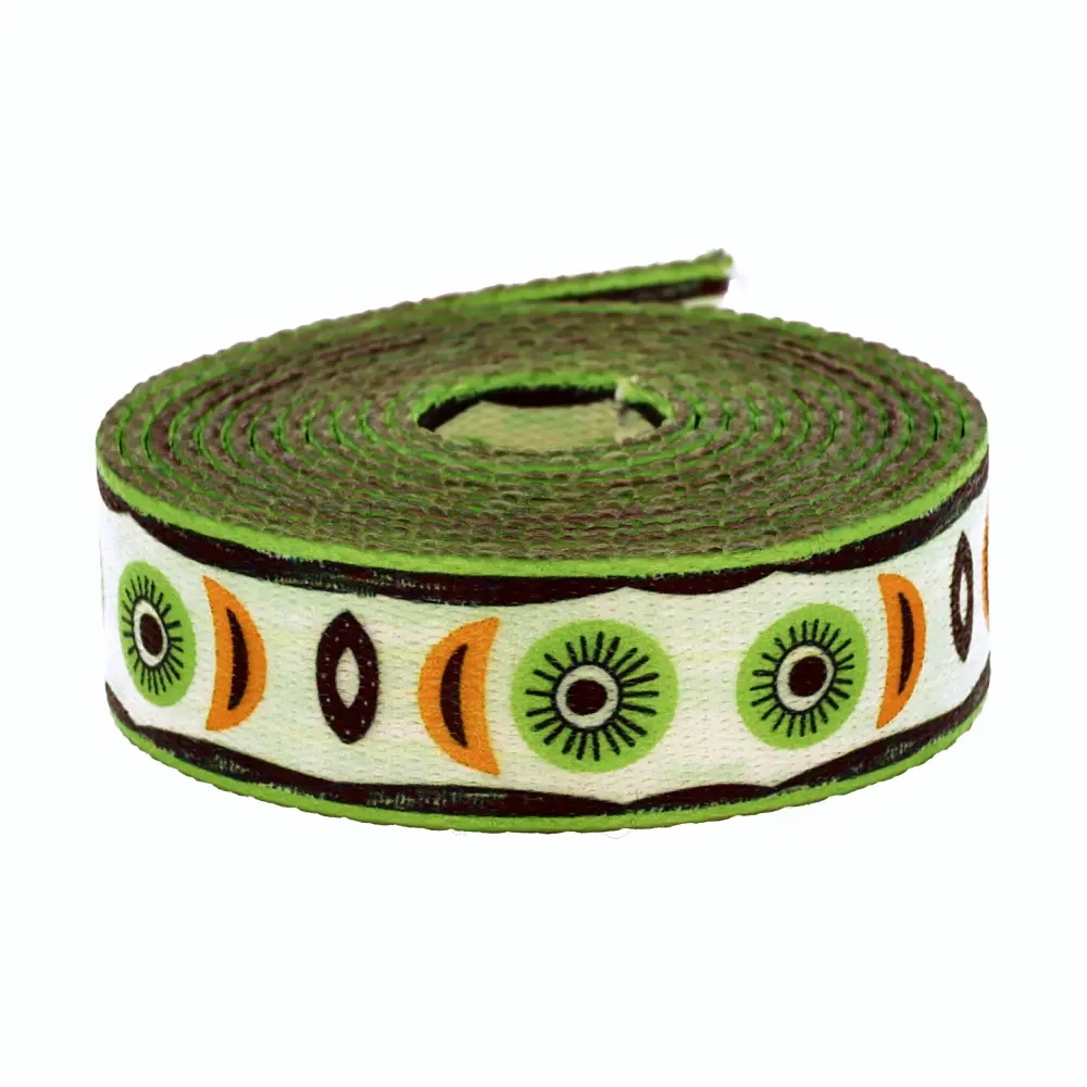 Popruh s potiskem Sublimace Tribal Sun 48 m hladká 1,7 mm 15 mm