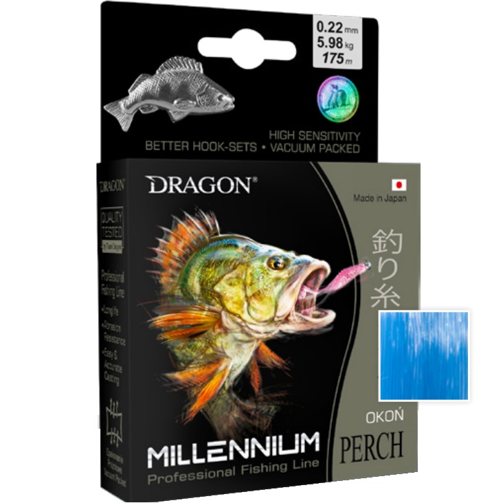 

Żyłka Na Okonia Dragon Millenium 0,16 MM 250 M