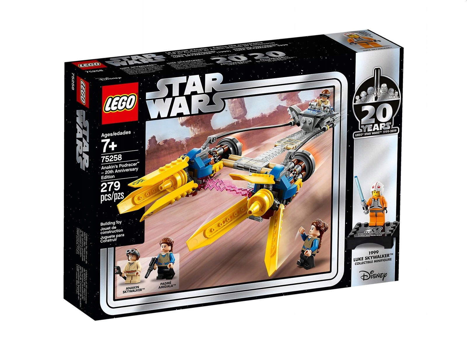 

Lego Star Wars 75258 Ścigacz Anakina. Nowy.
