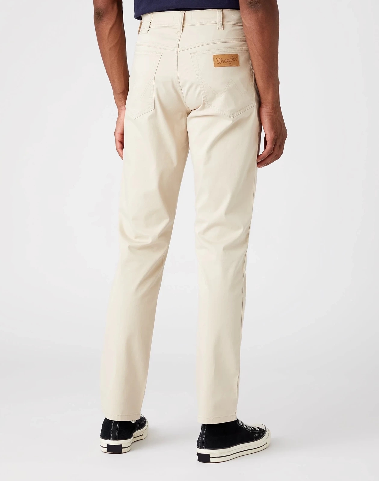 Pánské zúžené džíny Wrangler Texas Slim Pumice Stone W12SEAC13 32/34