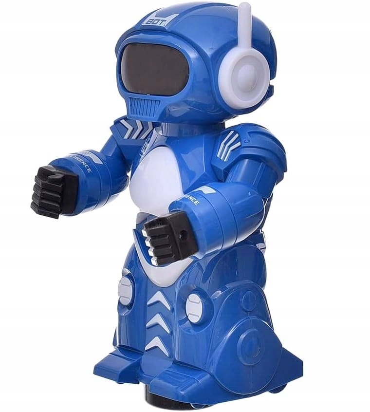 TAŃCZĄCY ROBOT NA BATERIE ŚWIATŁO DŹWIĘK KOSMITA Materiał plastik