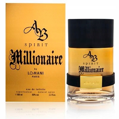 Lomani Ab Spirit Millionaire Edt 100ML (toaletní voda pro muže 100 ml)