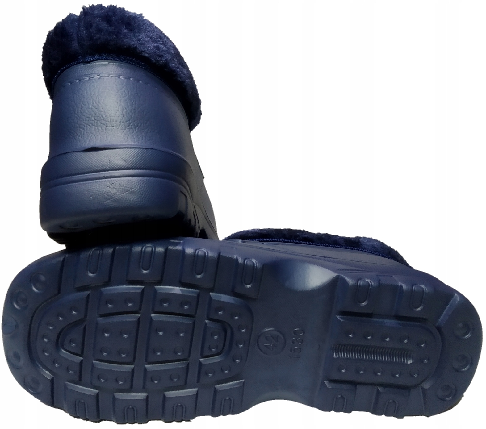 KALOSZE KRÓTKIE LEKKIE OCIEPLANE PIANKOWE EVA 43 Cechy dodatkowe wodoodporne