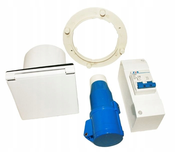 HA4601653 - Комплект адаптер запобіжник гніздо CEE Schuko Haba