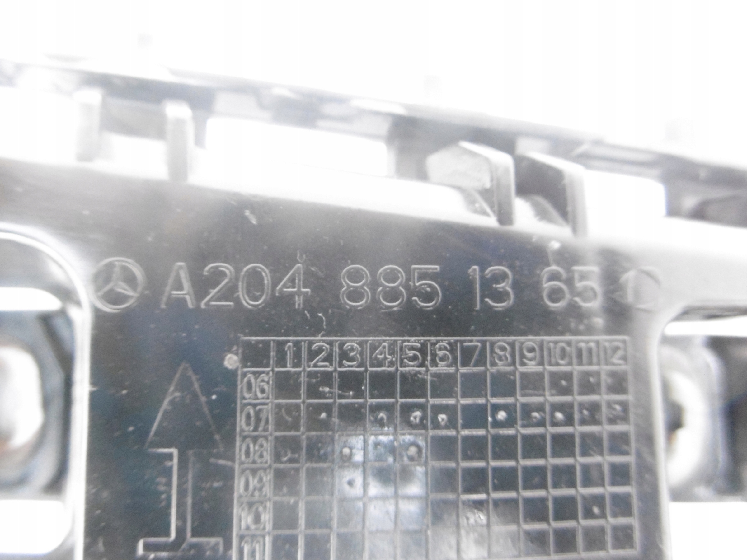 bumper bracket left rear part KOMBI MERCEDES W204 C