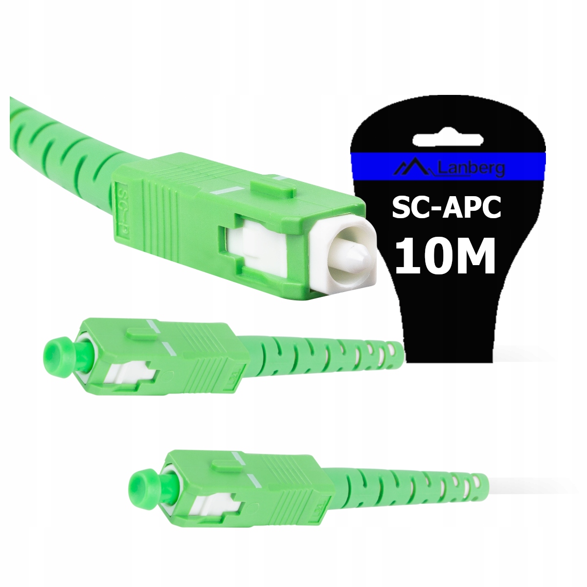 ВОЛОКОННО-ОПТИЧЕСКИЙ ПАТЧ-КОРД SC/APC-SC / APC SIMPLEX 10M