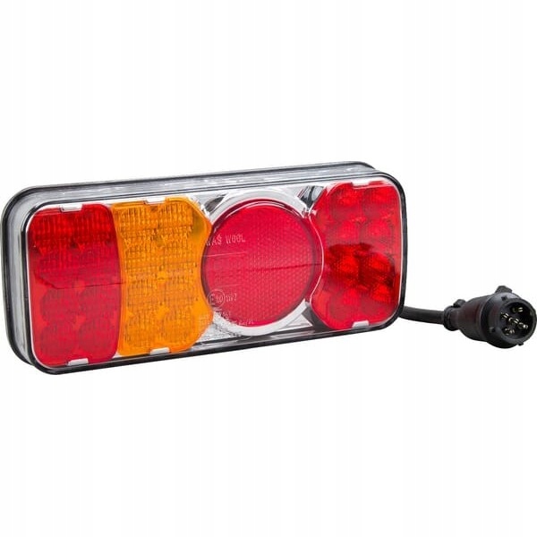 Lampa tylna zespolona prostokąt 5-pin lewa LED