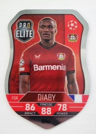 Topps Match Attax Pro Elite Chrome Shield Diaby