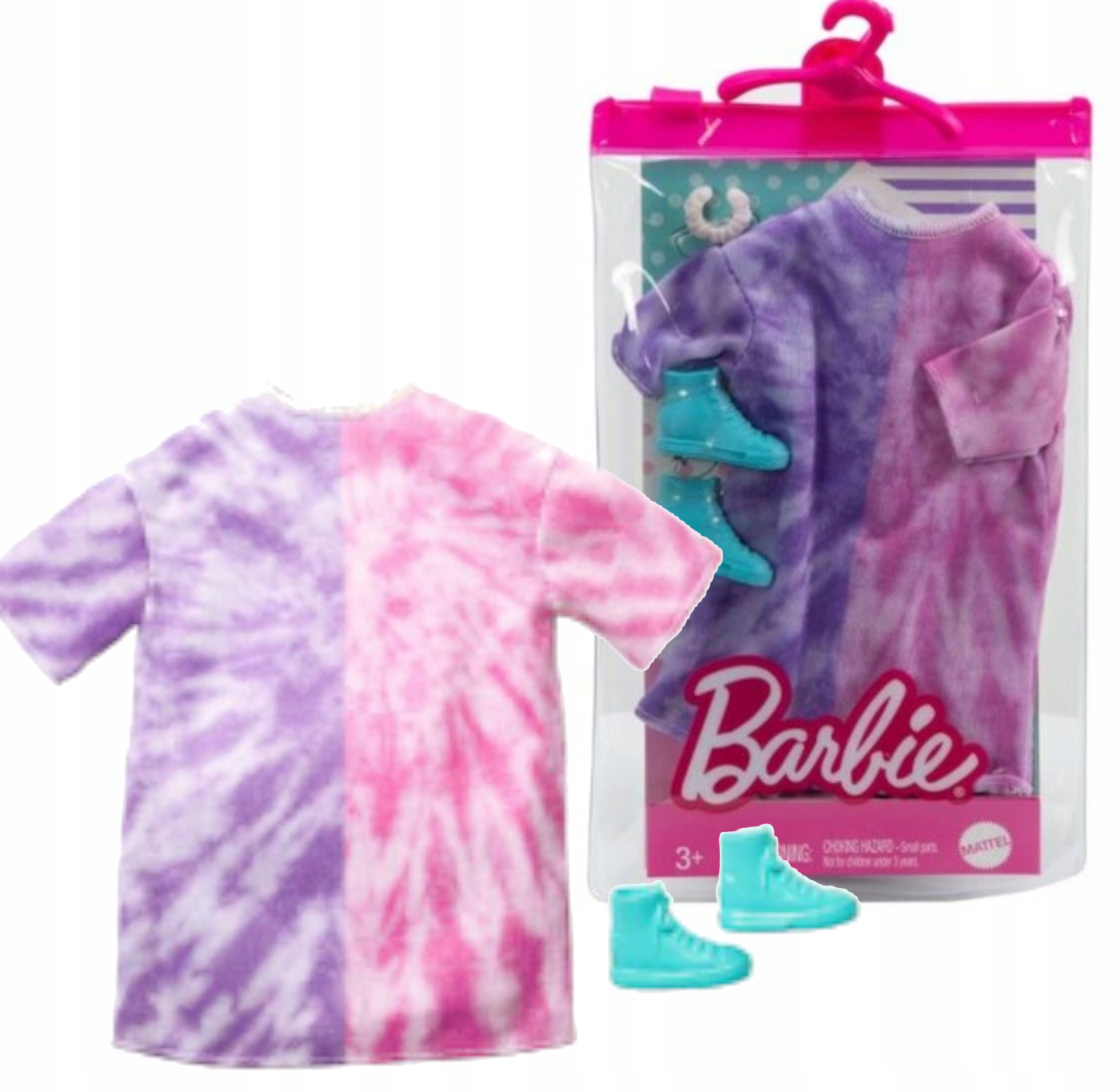 

Barbie Ubranko dla lalki koszulka Tie Dye HBV31