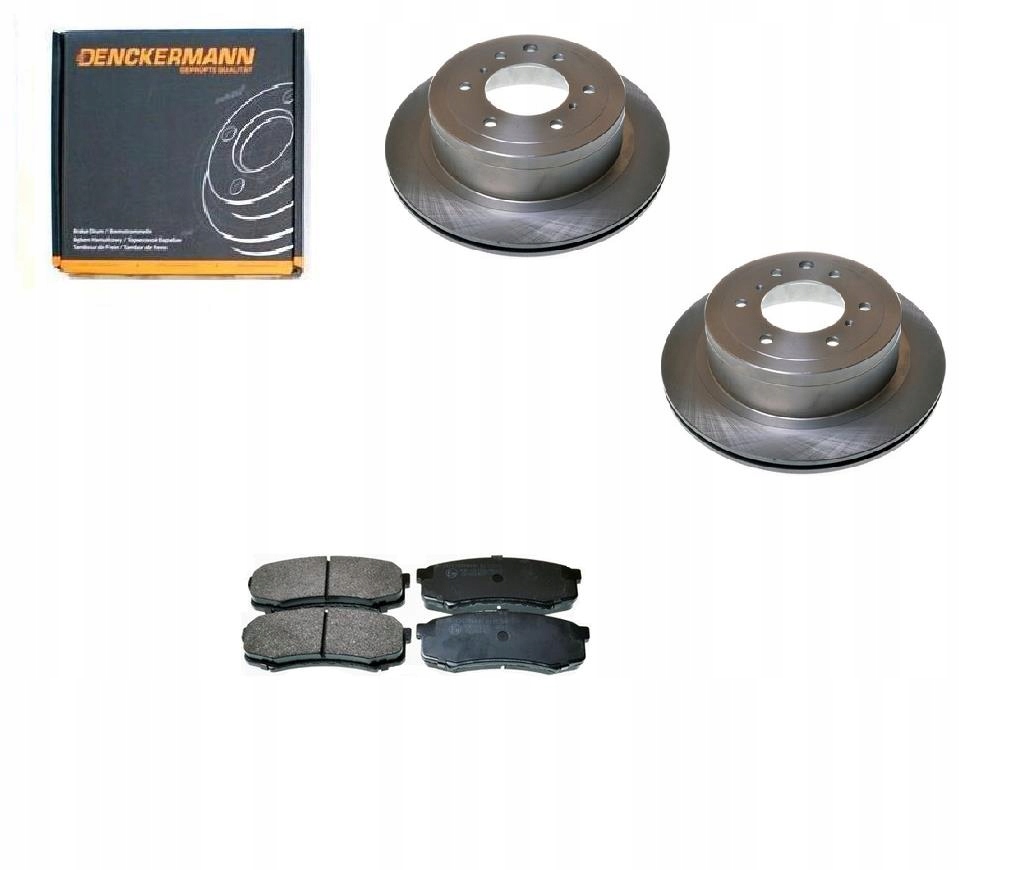 Kotouče Mitsubishi Pajero IV 2006- Zadní 332 mm