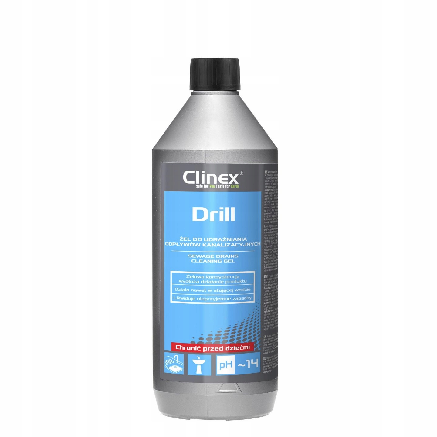

Żel do Udrażniania Rur Clinex Drill 1L