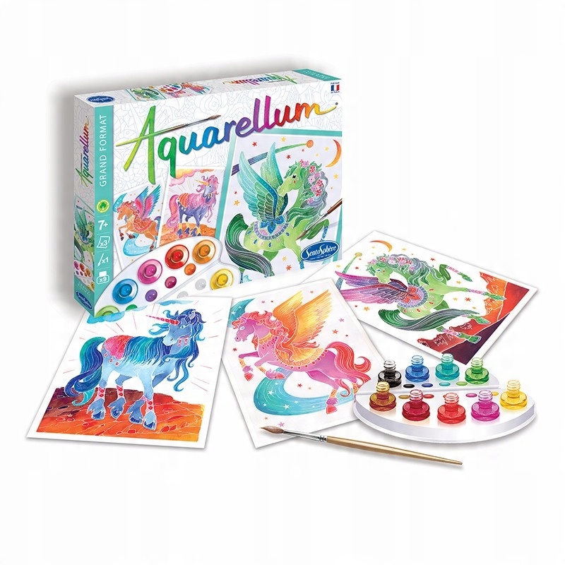 

SentoSphere: zestaw Aquarellum Jednorożce i Pegazy