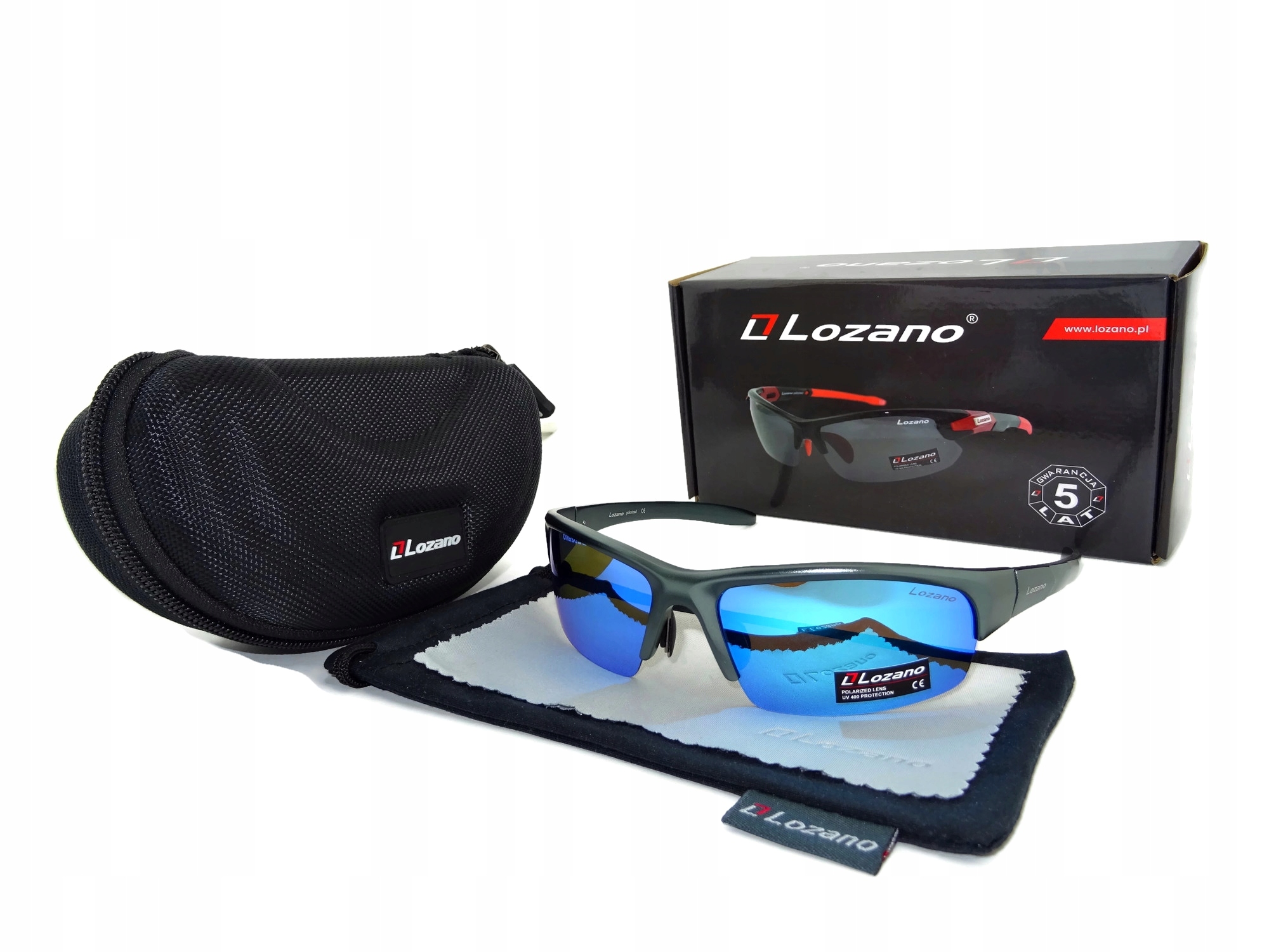 Pánské vojenské sluneční brýle s polarizací Taktické zrcadlovky Set