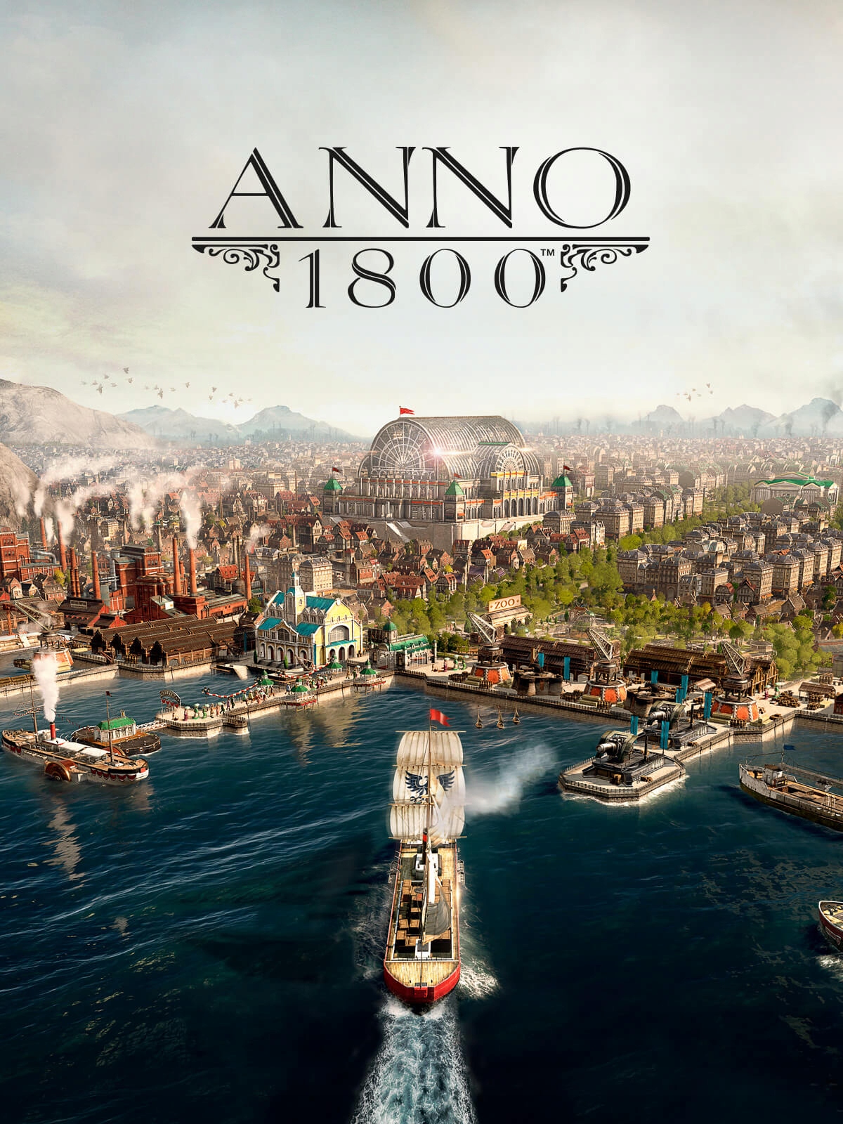 Играть 1800. Анно 1800. Игра anno 1800. Anno 1800 (2019). Anno 1800 обложка.