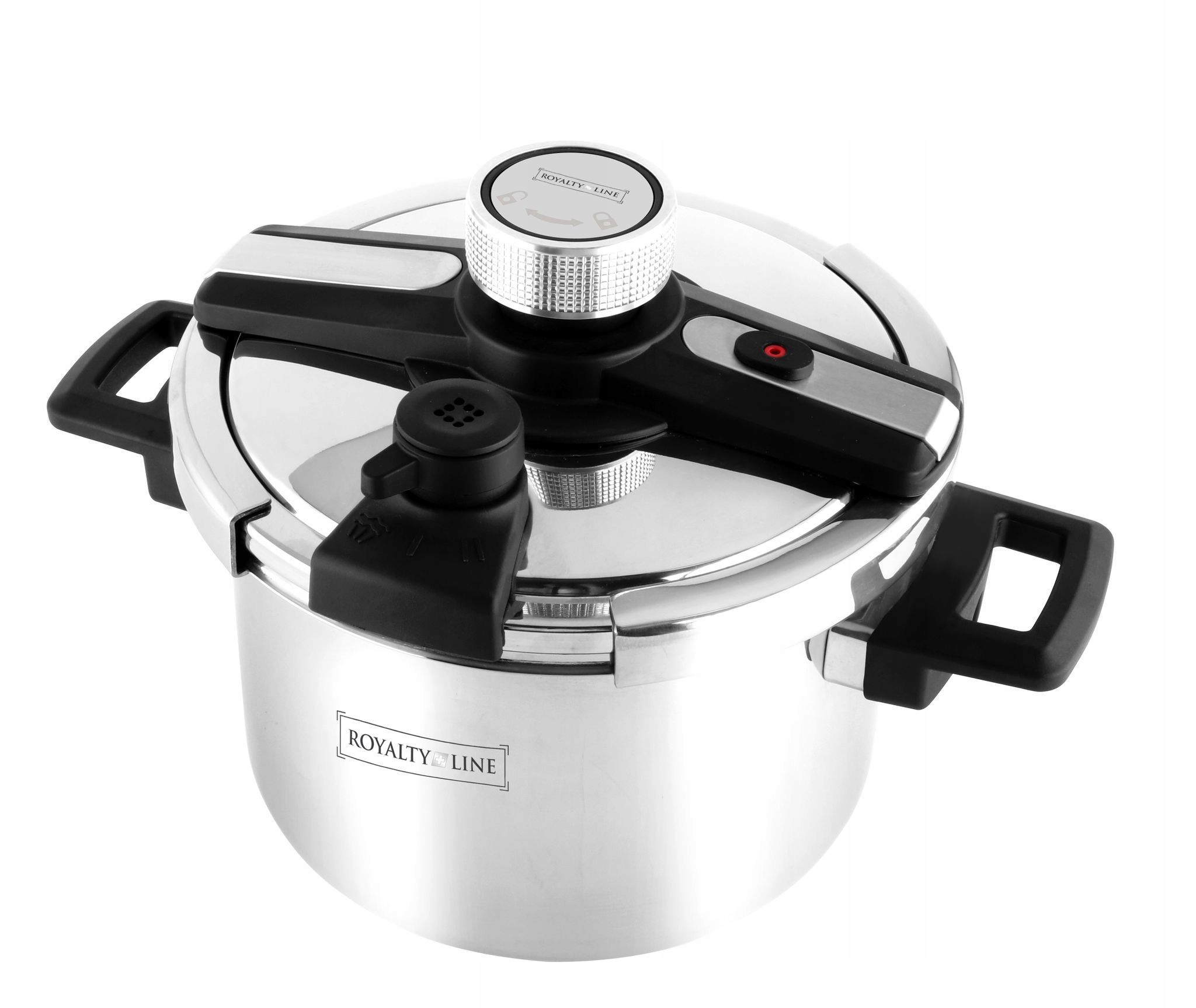 Tlakový hrniec Royalty Line 6 l strieborný