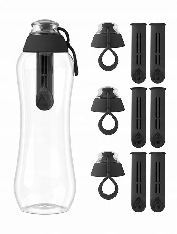 

Butelka filtrująca Dafi 0,5L +7 filtrów (antracyt)