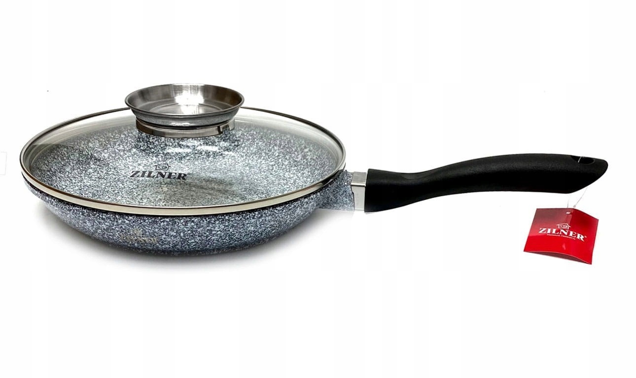 KOMPLET GARNKI CERAMICZNO-MARMURKOWE ZILNER SZARE NALEWKI PODSTAWKI 15-CZ EAN (GTIN) 5903784085469