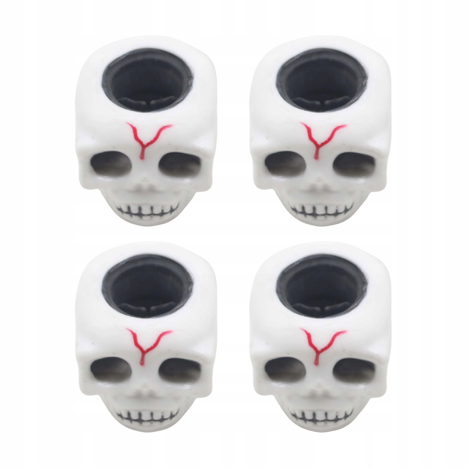 1/4/8/16 kusů lebka mačkací hračka Halloween pružná kostra